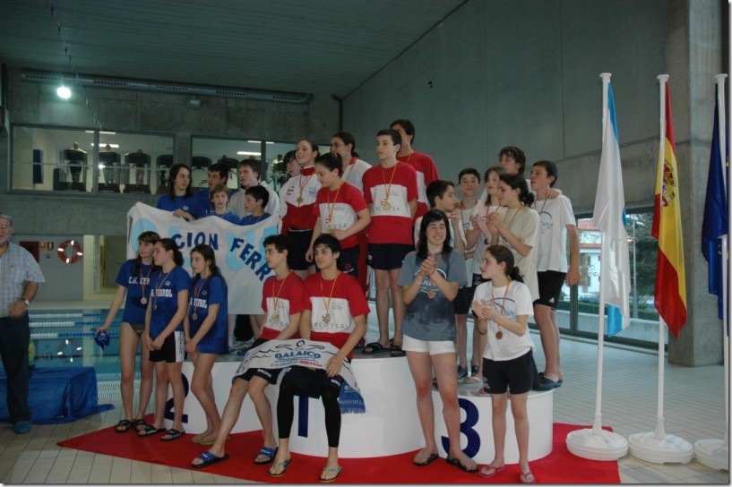 Éxito del Club Natación Arzúa-Toldos Gómez