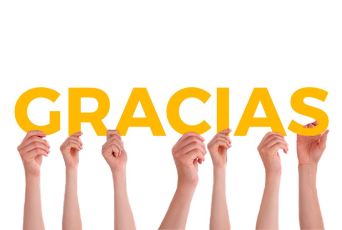 ¡GRACIAS A TODOS VOSOTROS!