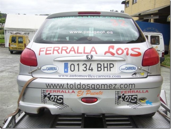 Un nuevo patrocinio en el Campeonato de España de Rallies