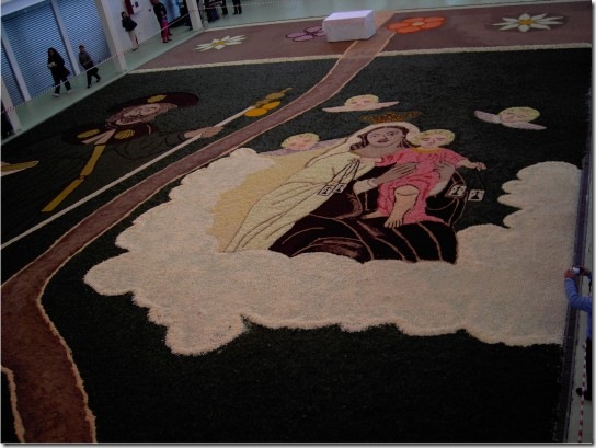 Alfombra del Corpus Christi de Arzúa