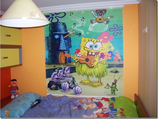 Cortinas personalizadas, Bob Esponja