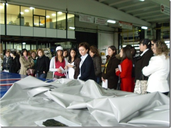 Visita de los alumnos/as del Ciclo de Comercio de la EFA Piñeiral (Arzúa)