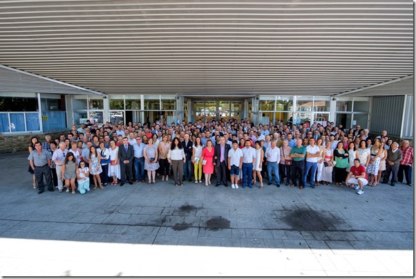 Foto de grupo homenaje Antonio Gómez