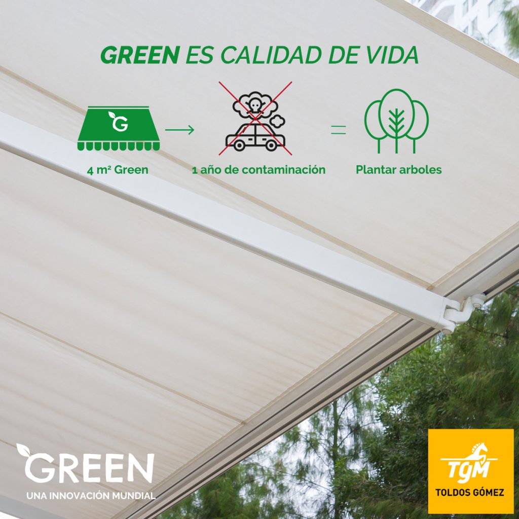 Green es un tejido que purifica el aire