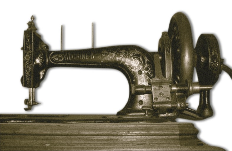 maquina coser antigua